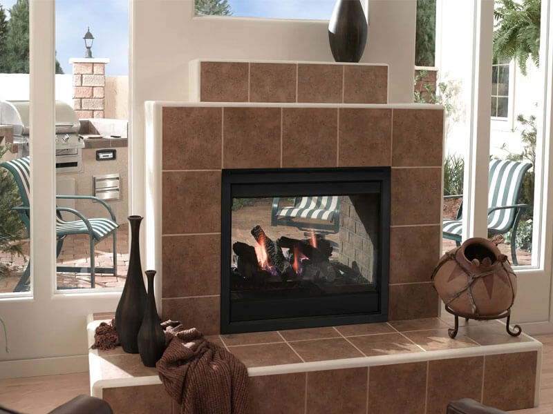 Twilight Fireplace