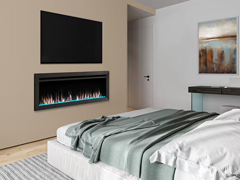 Allusion Slim Electric Fireplace