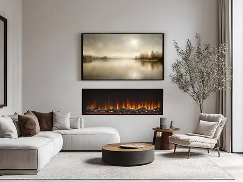 Scion Linear Fireplace